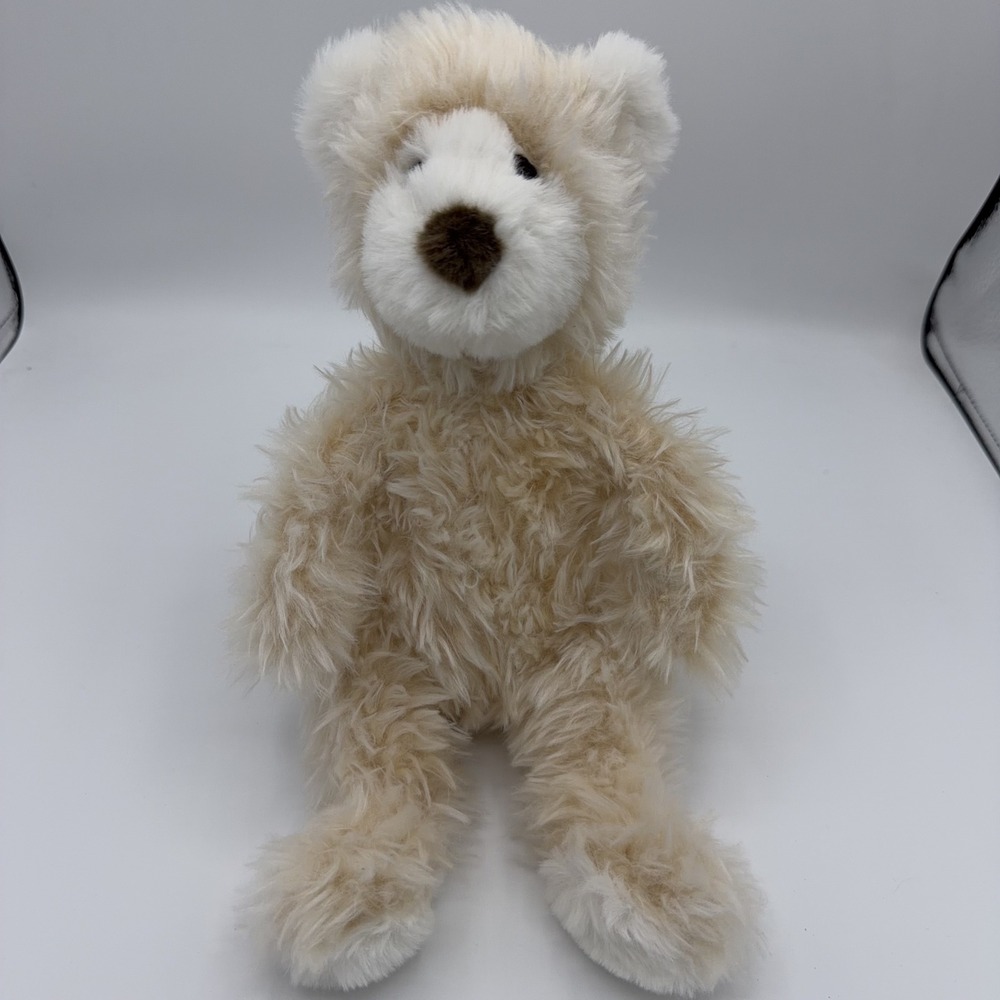 Douglas Cuddle Toy Brulee Cream Bear Shaggy Teddy Retired Plush Collectible NWT